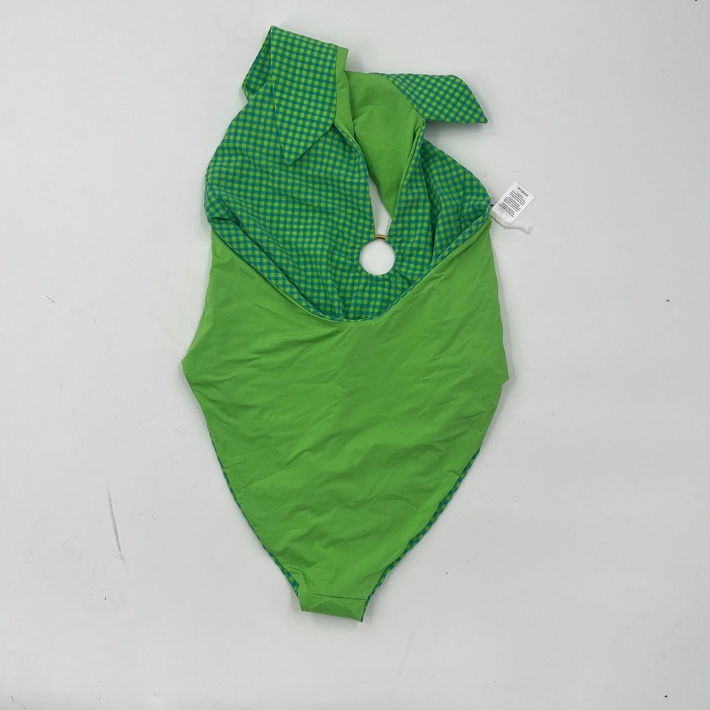 WEWOREWHAT - NWOT- Spread Collar Plunge O Ring One Piece Swimsuit - Size Large - Picture 6 of 8